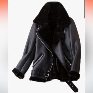 AMAZON Women's Faux Leather Jacket